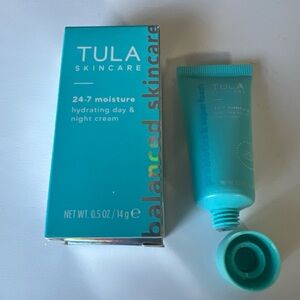 TULA 24-7 Moisture Hydrating Day & Night Cream! Travel Size 0.5 oz/14 g NIB